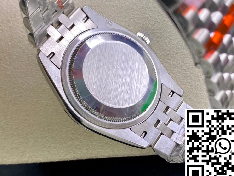 White Factory Dial Datejust 36MM Stainless EW Steel Rolex 0226